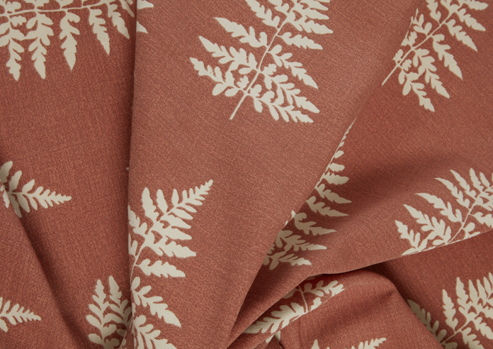 Esher Eyelet, Terracotta - Ready Made Curtains - Image 4